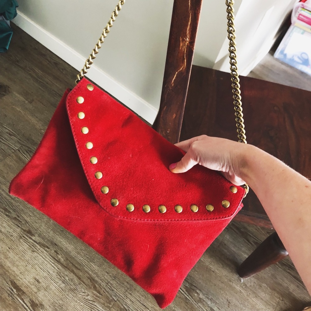 JCREW Red Purse
